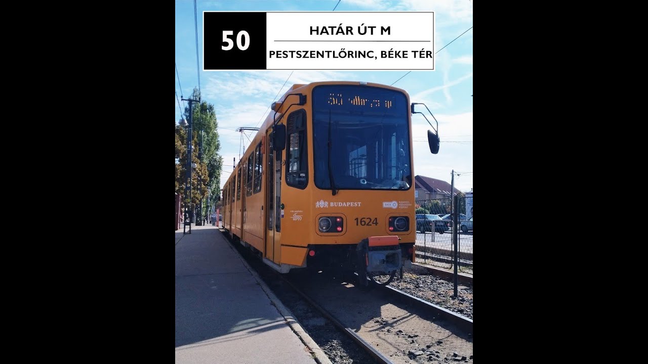 50 - Határ út M - Pestszentlőrinc, Béke tér