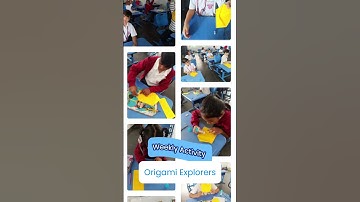 Exploring Creativity: Weekly Origami Activities & Artful Learning Pieces | CMR Gandhi Public School