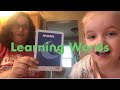 ☀️CARSON AND AUNT ASHWEE LEARN WORDS | MS RACHEL FLASH CARDS |  LEARNING WORDS AND ASL  