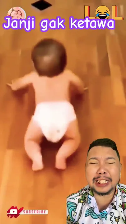 JANJI GAK KETAWA DEH!!??? #cute #baby #cutebaby #funny