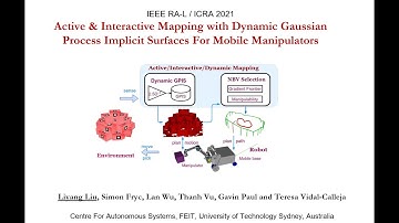 "Active and Interactive Mapping with Dynamic GPIS for Mobile Manipulators", RA-L+ICRA 2021