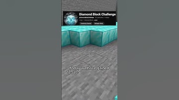 Day 5 of putting 1 Diamond Block in the box #shorts #minecraft