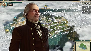 Civ 5 in 3 Mins: Amer-I-Can - OP Mod - Sid Meier