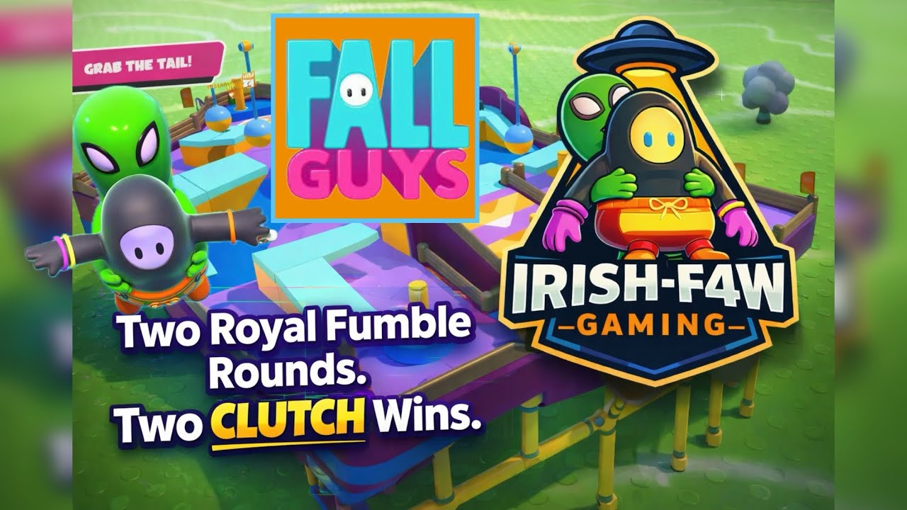 Two Royal Fumble rounds. Two clutch wins. 👑 #fallguys #fallguysgameplay #fallguyscustom #gaming 