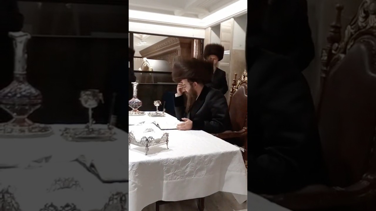 האדמו״ר מסאדיגורה לונדון בסעודה שלישית