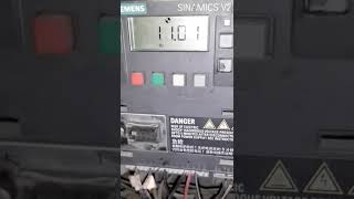 Sinamics V20 #siemens #shorts #electrical #vfd