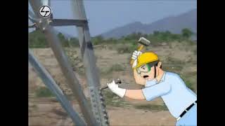 Safety Precautions During Electrical Line Tower Erection works