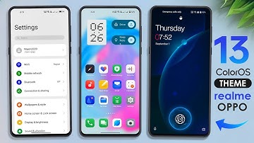 ColorOS 13 Theme for Realme and Oppo devices