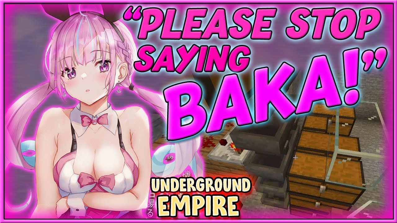 【ENG Sub】Aqua's Chests AUTO-SORTING System *GETS A HEADACHE AND A FEVER* UndergroundEmpire【Hololive】
