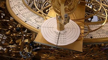 Astro-skeleton, mock up demo of Saturn eccentric orbit dial