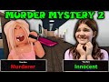 Murder mystery in roblox with my mom new updates but its so laggy