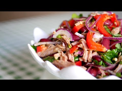 ПОТРЯСАЮЩЕ Вкусный САЛАТ "ТБИЛИСИ". Сочный Грузинский Салат