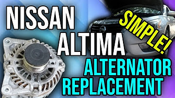 Nissan Altima: Alternator Replacement