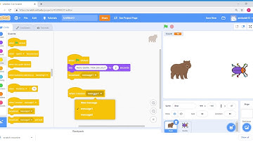 Scratch Broadcast, Variable and repeat final