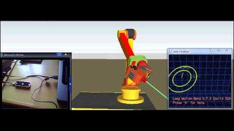 full 6 dof arm control using leap