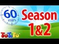 TuTiTu Compilation | 1 Hour Special | Full Seasons 1&2 | Airplane, Train, Tricycle and Lots More!