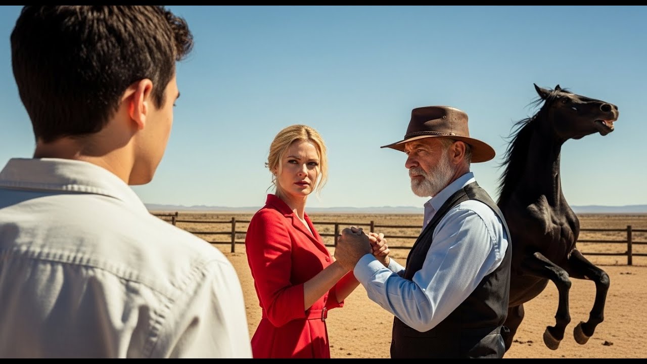 „Ako ukrotiš mog konja, dat ću ti svoju kćer” rekao je rančer siromašnom mladiću.