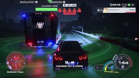 Taking Down a Cop with the EMP Truck - NFS Unbound Lockdown