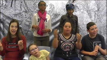 24 sleeps to go - Makaton Countdown to Christmas 2018