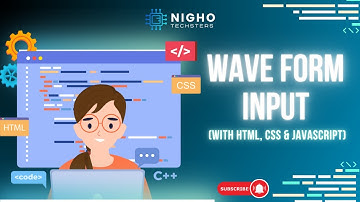 Wave Form Input Animation with HTML, CSS, and JavaScript | Beginner-Friendly Tutorial