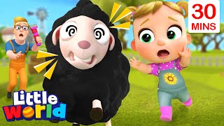 Baa Baa Black Sheep   More | Kids Songs & Nursery Rhymes by Little World