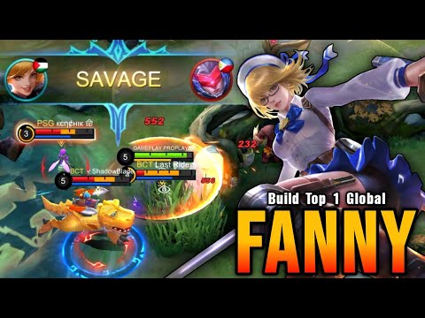 Fanny Perfect SAVAGE!! - Build Top 1 Global Fanny ~ MLBB