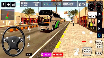 IDBS Simulator Bus Lintas Sumatera - Indonesia Bus Simulator 2023 #18 | Android Gameplay