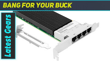 Intel X710-T4 PCIe Ethernet Converged Network Adapter: Unmatched Performance and Reliability