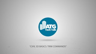 Civil 3D Basics: Trim Commands