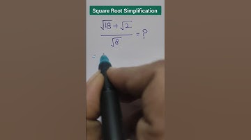 Square Root Simplification#shorts#maths#shortsfeed#ytshorts#simplify#algebra#knowledge#school#study