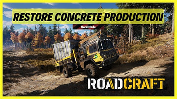 Roadcraft | Restore Concrete Production | Incommunicado | HARD MODE