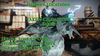 Destiny - Taken War Earth Locations (Irxori, Stirok, Darnu)