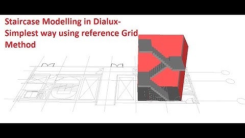 Staircase Lighting in Dialux