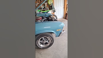 big cam sbc open headers in a 72 nova