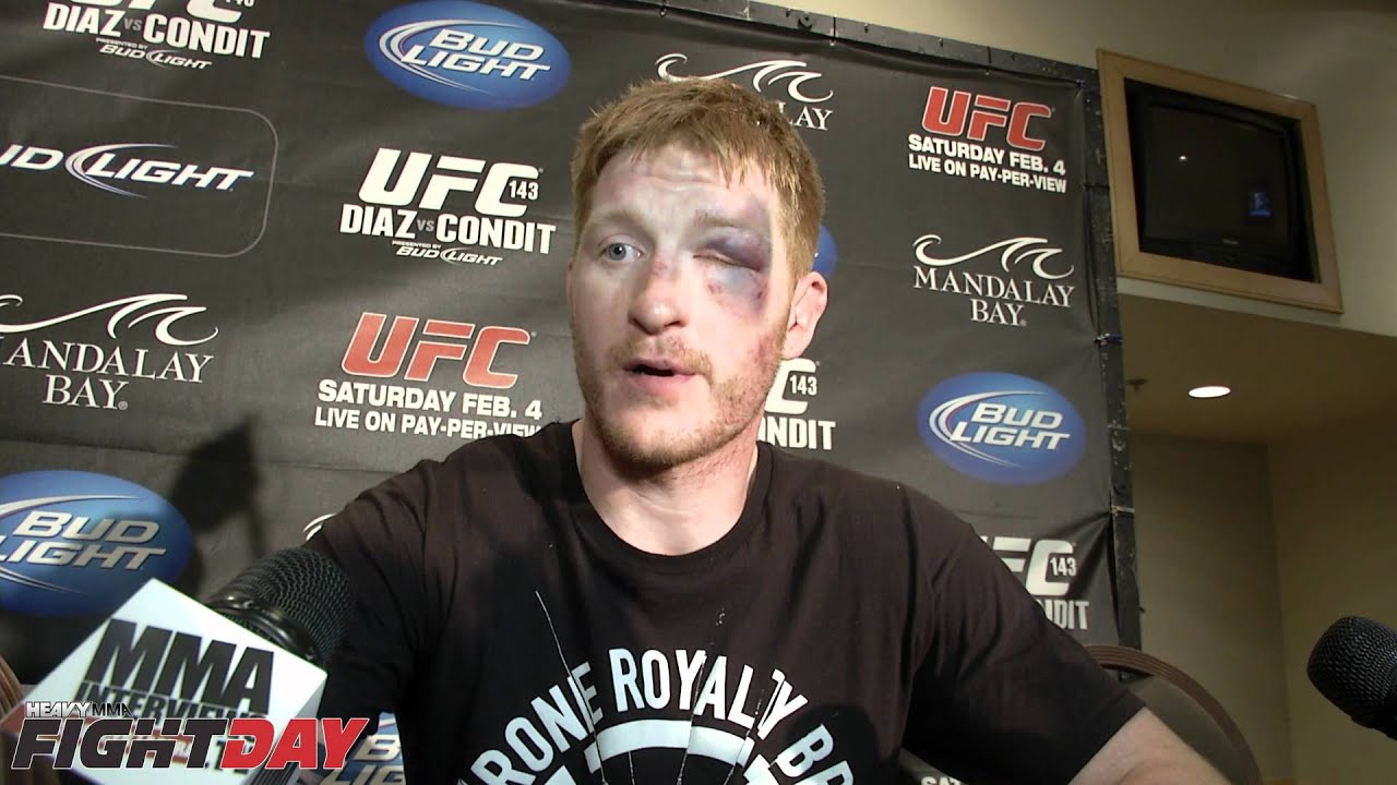 Ed Herman UFC 143 Post fight interview