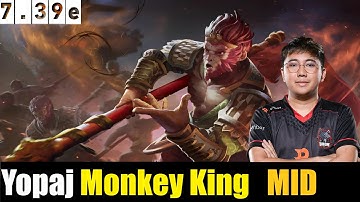 🤯YOPAJ [Monkey King] MID 7.39e - DOTA 2 HIGHEST MMR MATCH#dota2  #dota2gameplay