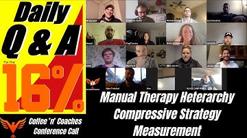 Manual Therapy Heterarchy - Compressive Strategy Measures - BillHartmanPT.com Q&A for The 16%