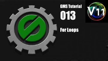 GameMaker Studio Tutorial 013: For Loops