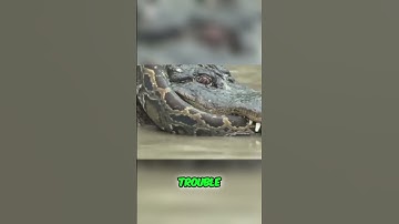 Alligator vs. Python: Epic Showdown in the Everglades