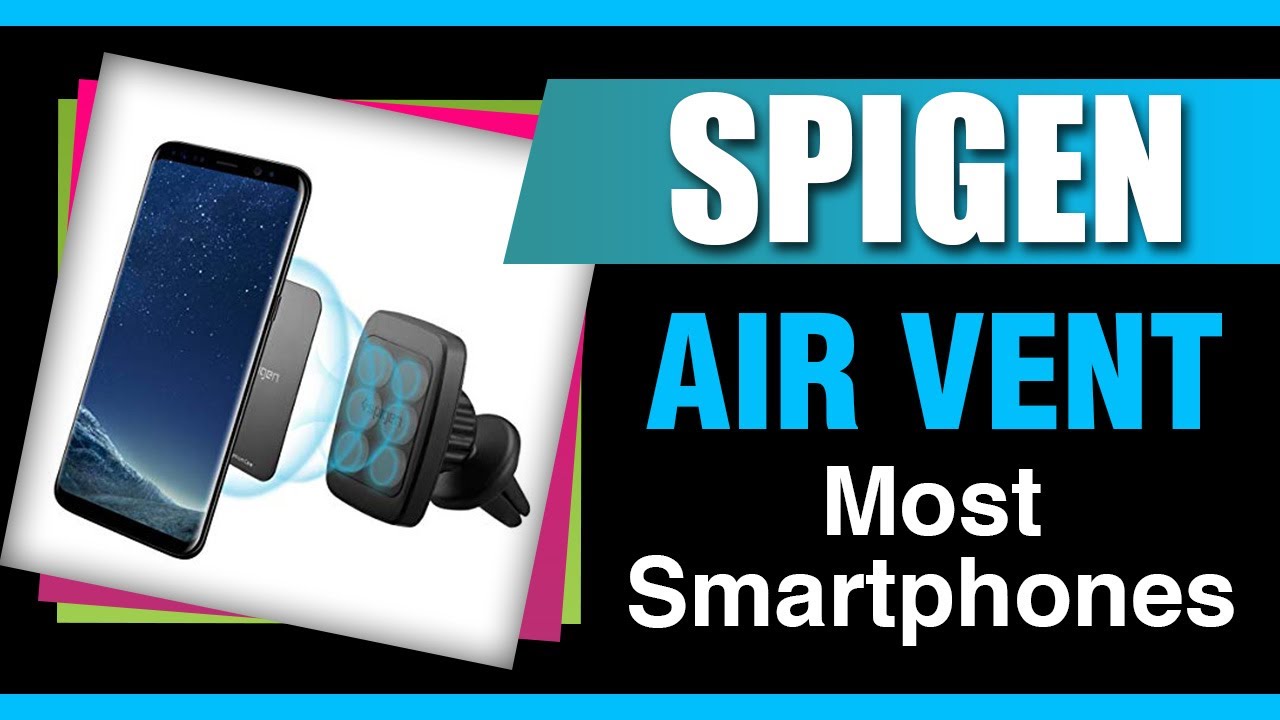 Spigen Kuel H12 Hexa Car Phone Mount Premium Air Vent Phone