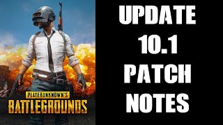PUBG Xbox & Playstation Console Update 10.1 – Patch Notes - 16th & 17th Dec 2020