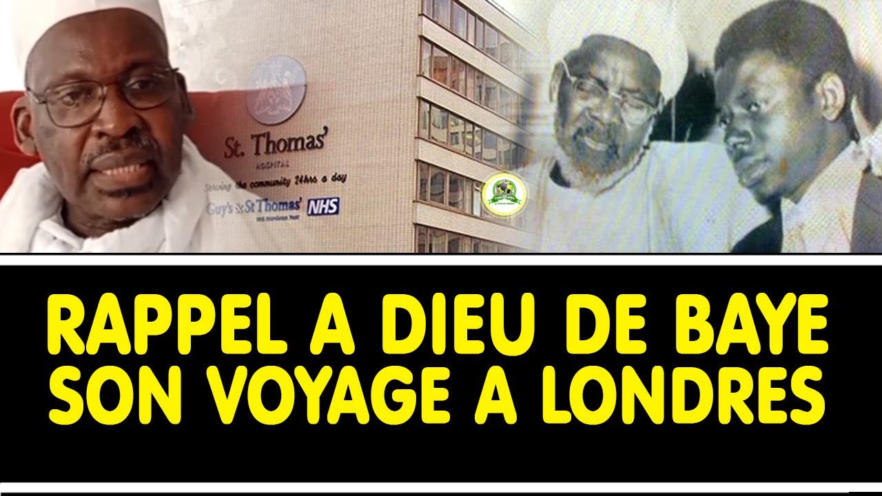 Serigne Mahdi Niass revient sur le décès de Baye et son voyage à Londres