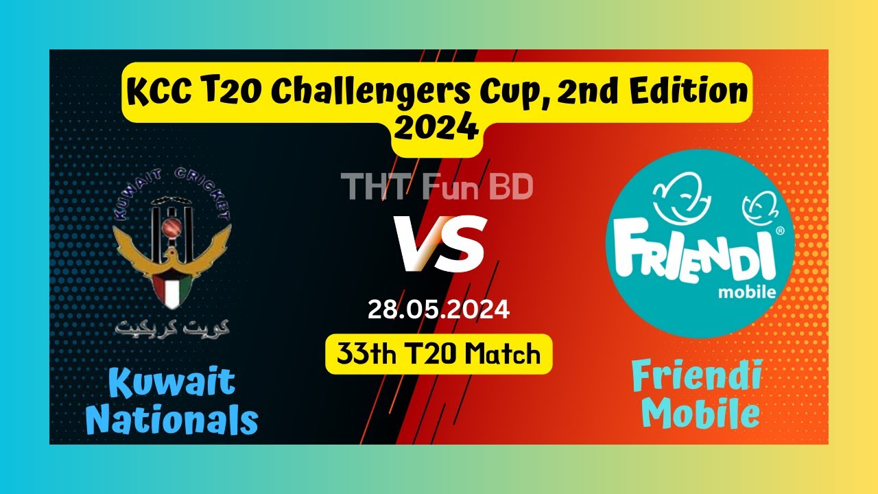Kuwait Nationals vs Friendi Mobile KTN v FRB KCC T20 Challengers