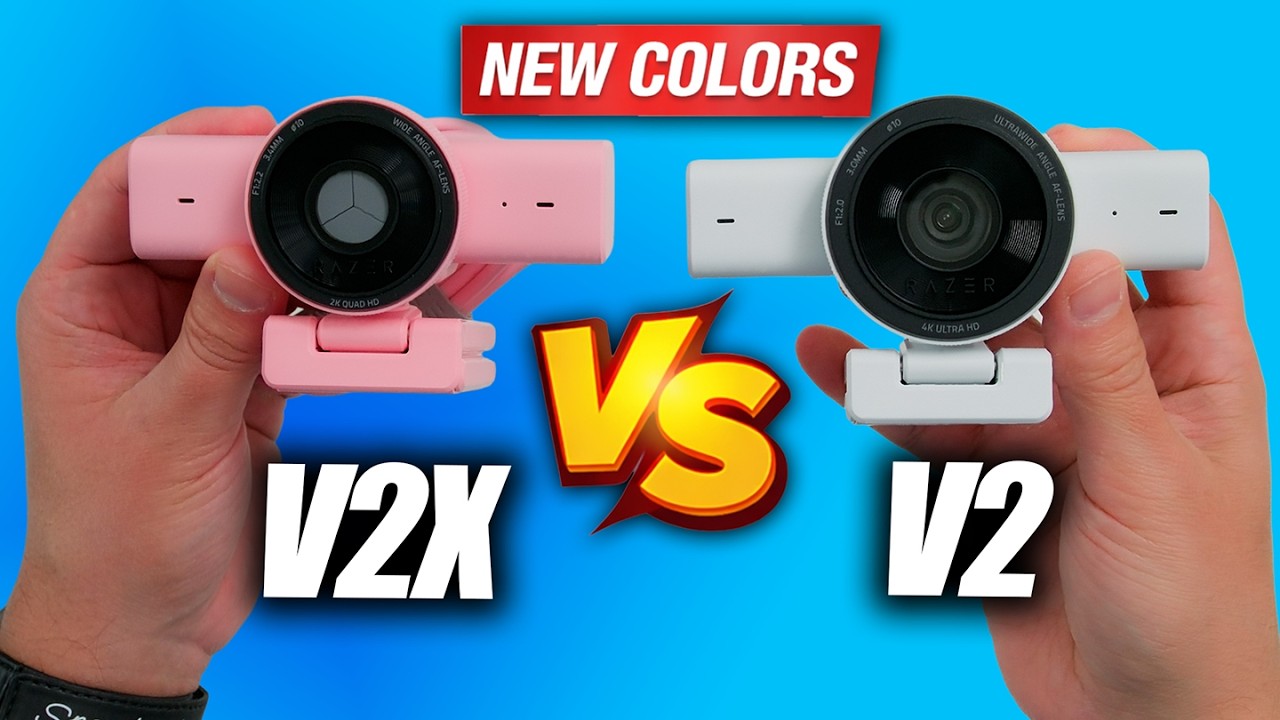 Kiyoページ Razer Kiyo V2 & Kiyo V2 X (NEW Colors) — Which Webcam Should You