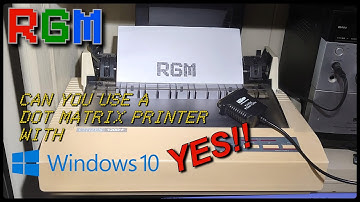 HOW TO USE A CITIZEN 120D Dot Matrix Printer from 1995 in 2021 with Windows 10 #shorts