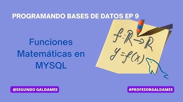 Funciones Matemáticas en MySQL