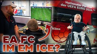 #Werbung | Ich war einen Tag bei der Deutschen Bahn und habe EA FC im EM-ICE gespielt!  🚆⚽