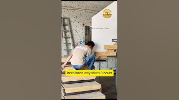 This is the first time I know about this kind of stacking staircase that only takes 3 hours