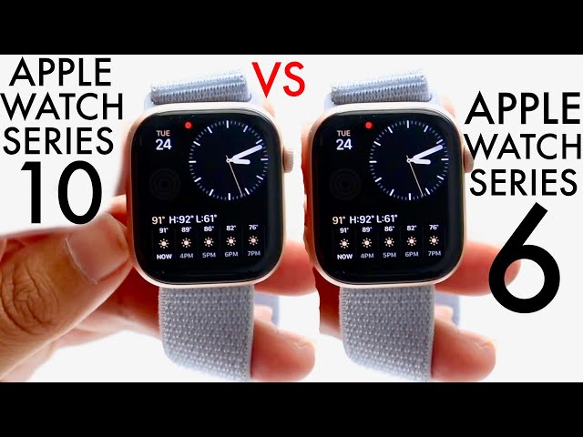Apple Watch Series 10 Vs Apple Watch Series 6! (Comparison