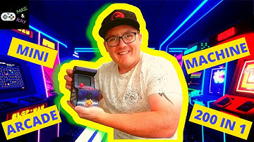RETRO MINI ARCADE MACHINE (200 IN 1)